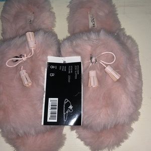 Coach faux fur Slippers